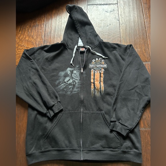 Harley Davidson Zip up jacket - Picture 1 of 3